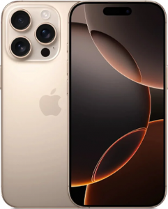 Смартфон Apple iPhone 16 Pro Max, 256 ГБ, Титановый Песчаный