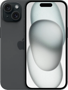 Смартфон Apple iPhone 15 128GB Black (Черный) nano-Sim + eSim