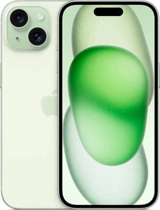 Смартфон Apple iPhone 15 512GB nanoSim+eSim (Зелёный, 6 ГБ, 512 ГБ)