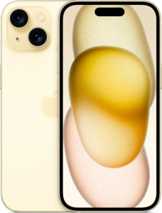 Смартфон Apple iPhone 15 512GB Yellow (Желтый)