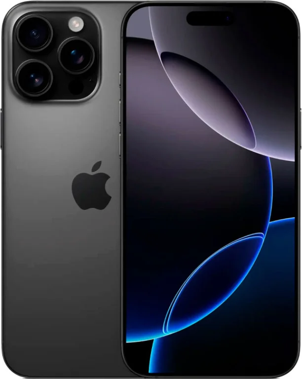 Смартфон Apple iPhone 16 Pro Max 256Gb Чёрный Титан (Black Titanium)